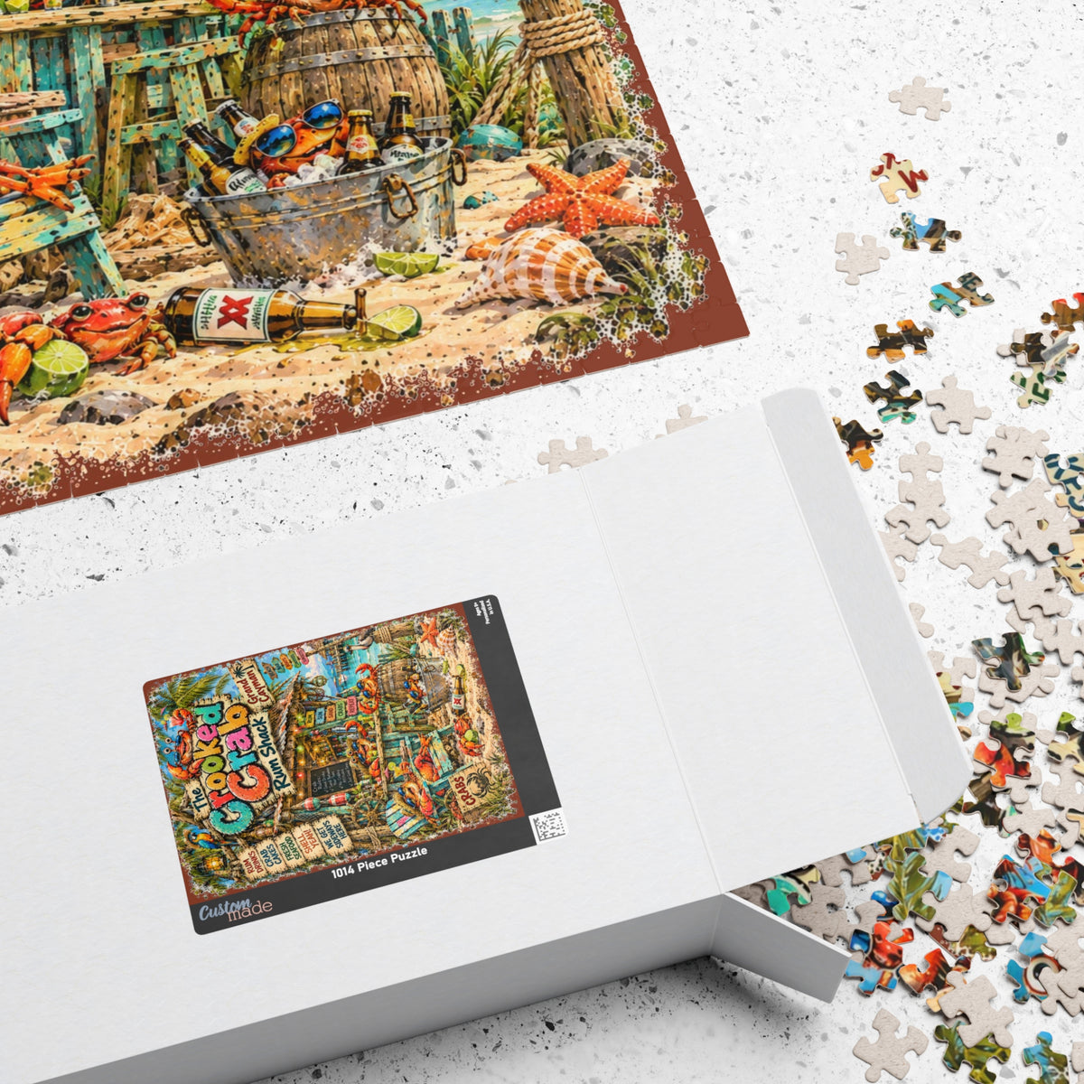 The Crooked Crab Rum Shack Jigsaw Puzzle