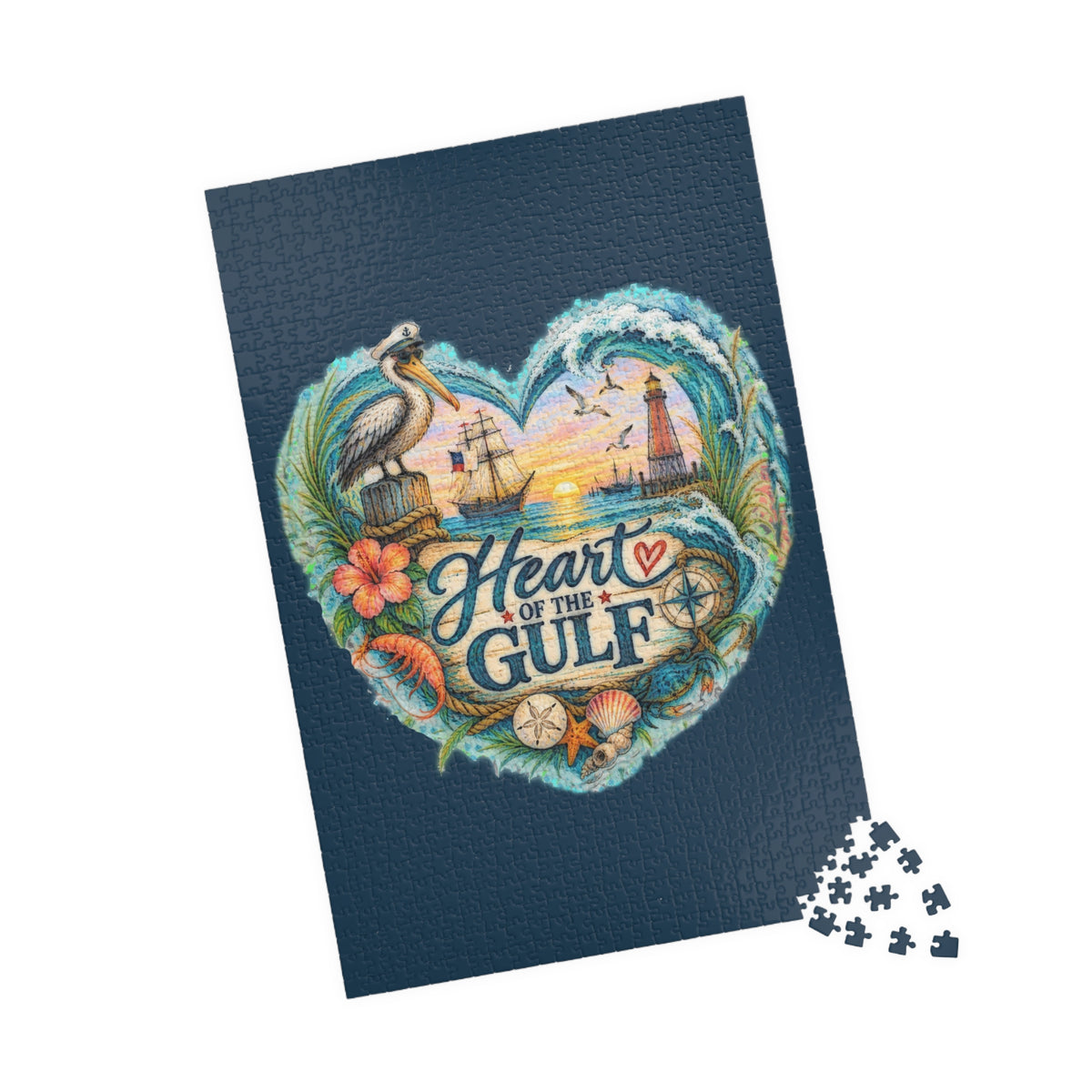 Heart of the Gulf jigsaw puzzle, alternate view 3