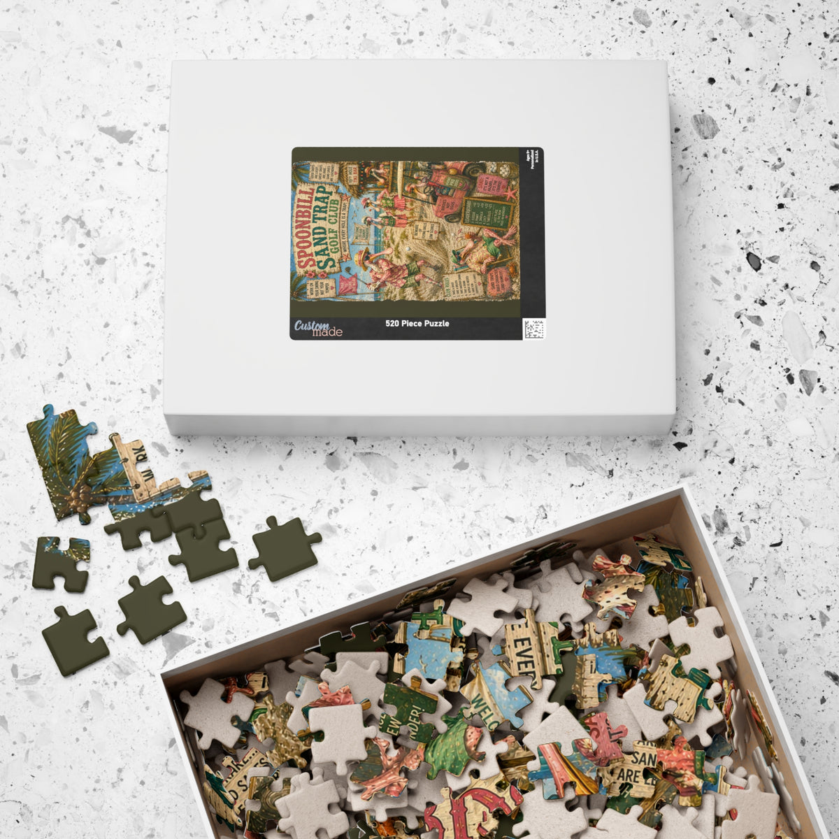 Spoonbill Sand Trap Golf Club jigsaw puzzle, alternate view 7