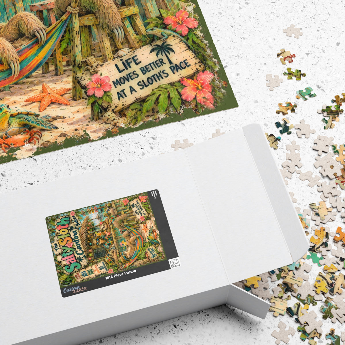The Salty Sloth Cantina Jigsaw Puzzle