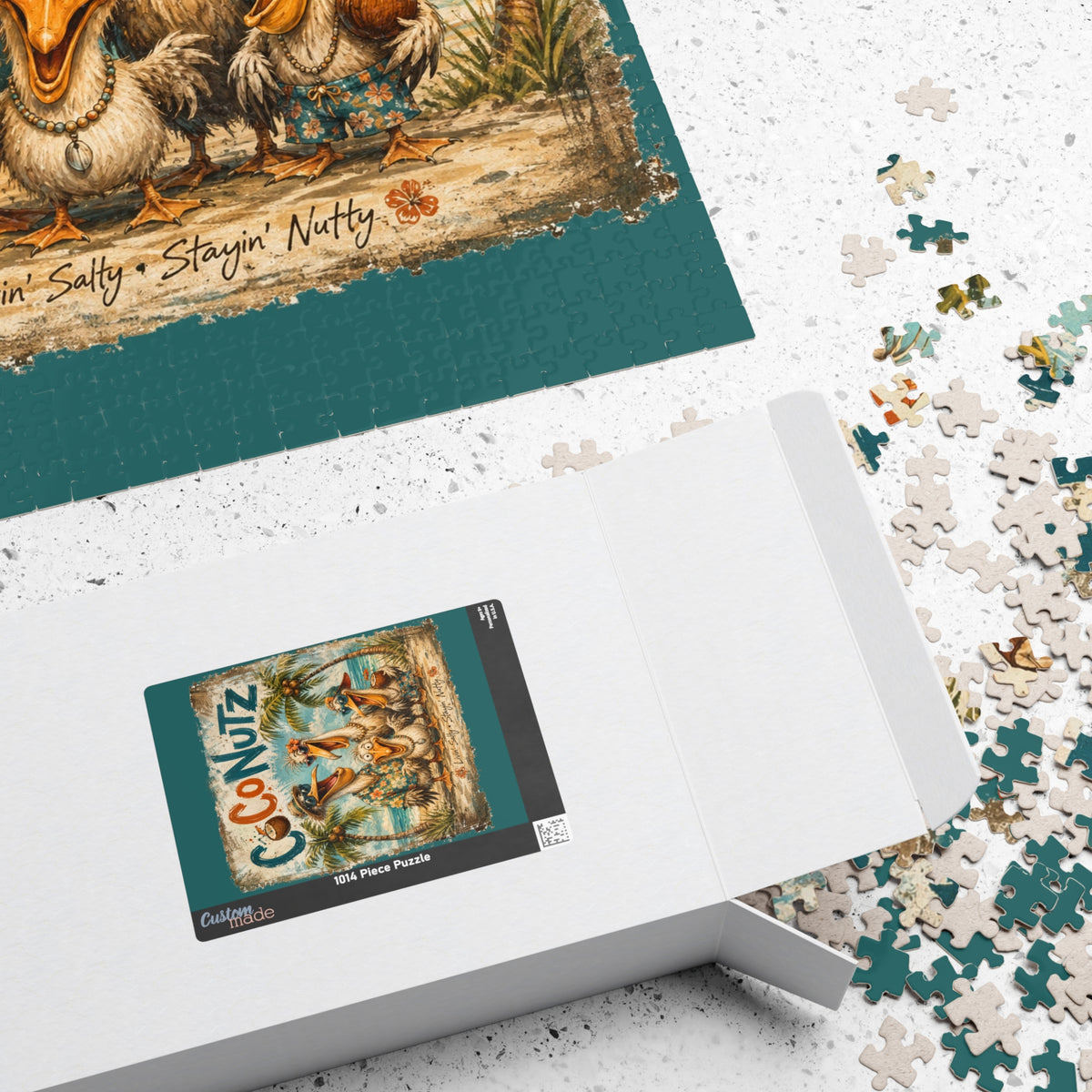 CoCoNutz Livin' Salty Stayin' Nutty Jigsaw Puzzle