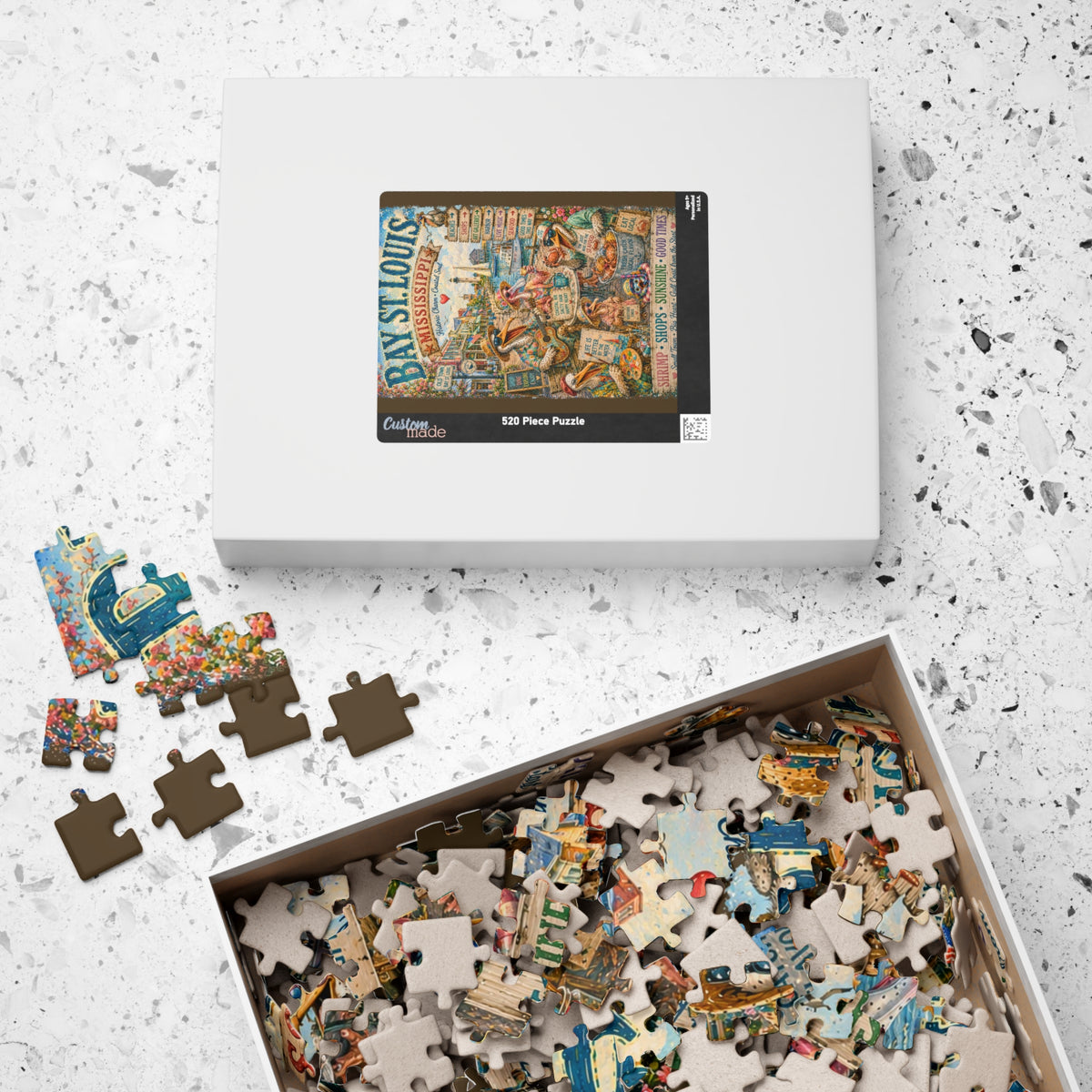 Bay St. Louis Mississippi jigsaw puzzle, alternate view 7