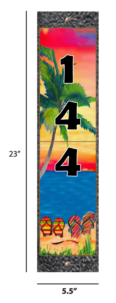 Borderless Address - Flip Flops