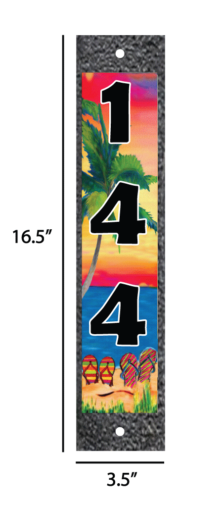 Borderless Address - Flip Flops