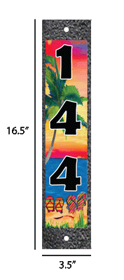 Borderless Address - Flip Flops