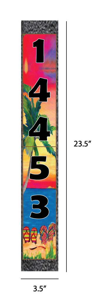 Borderless Address - Flip Flops