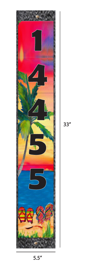 Borderless Address - Flip Flops