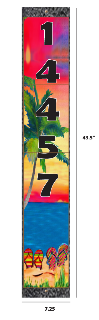 Borderless Address - Flip Flops