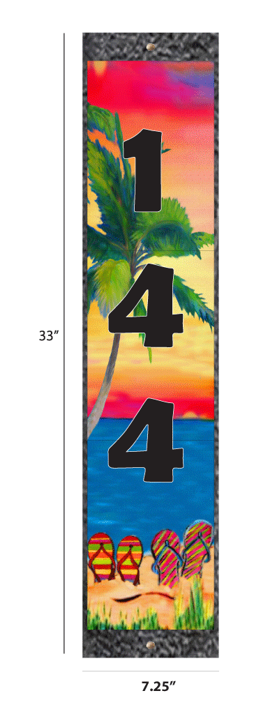 Borderless Address - Flip Flops