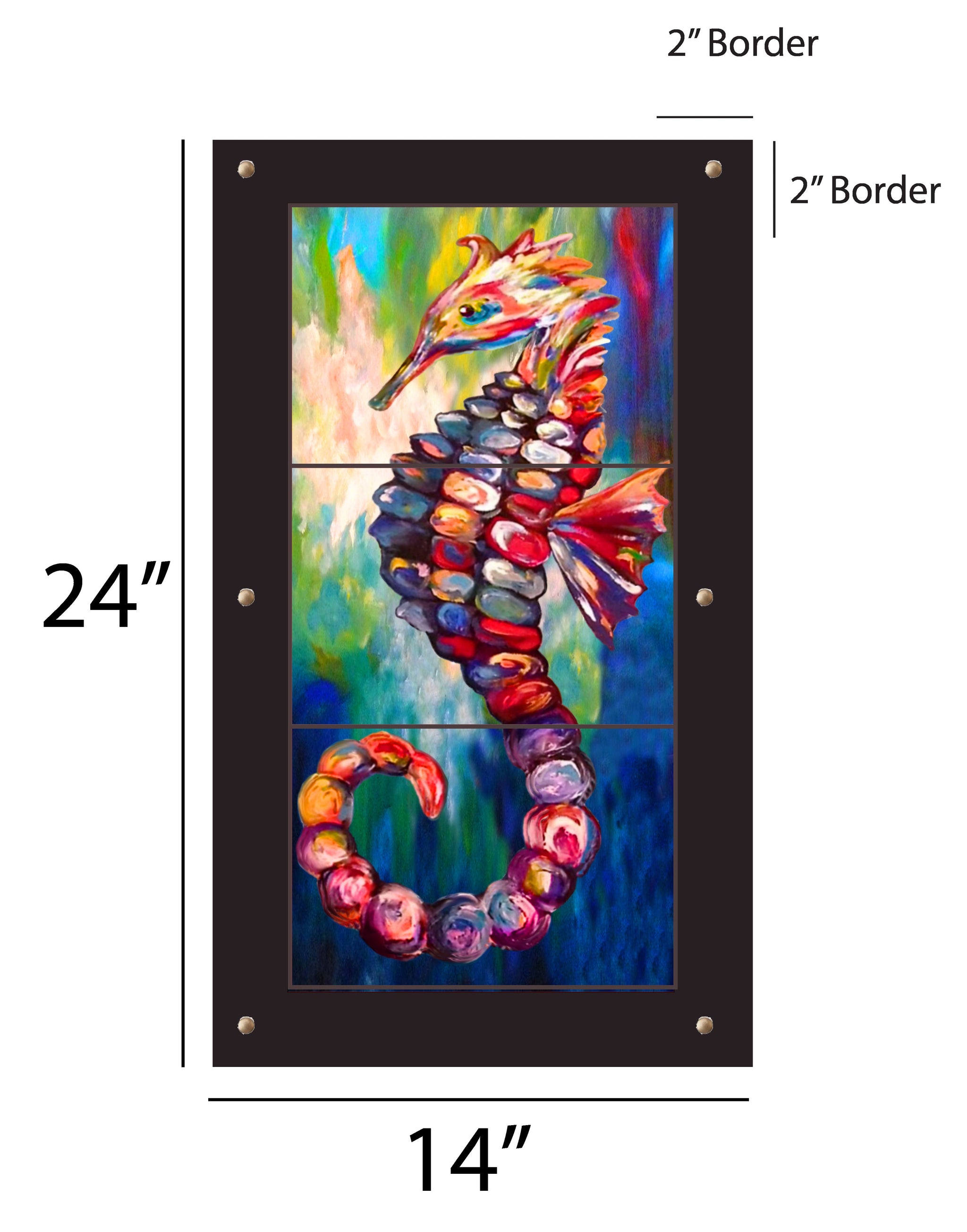 Dazzling DeMasters Outdoor Art - 14x24 inch