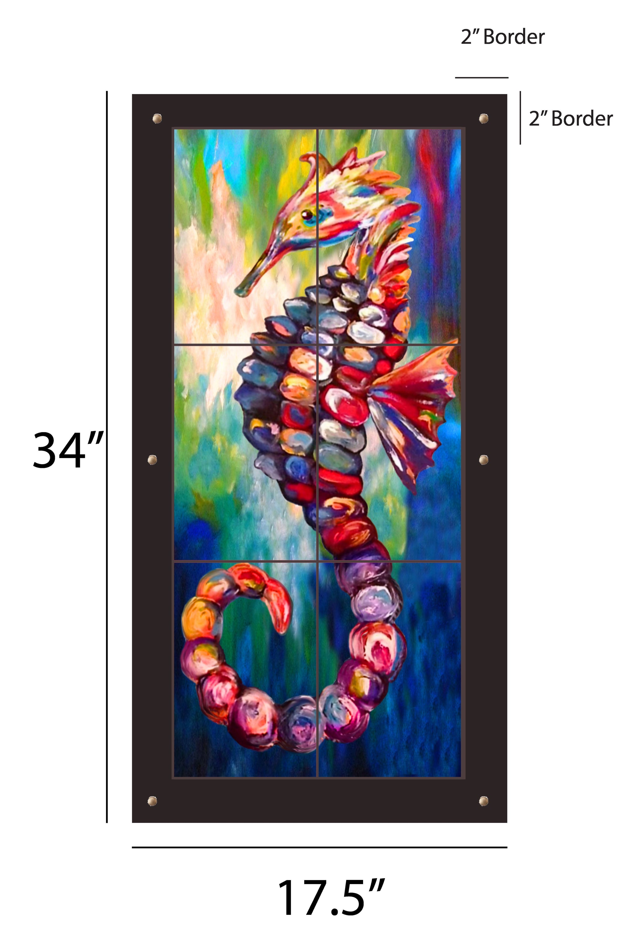 Dazzling DeMasters Outdoor Art - 17.5x34 inch