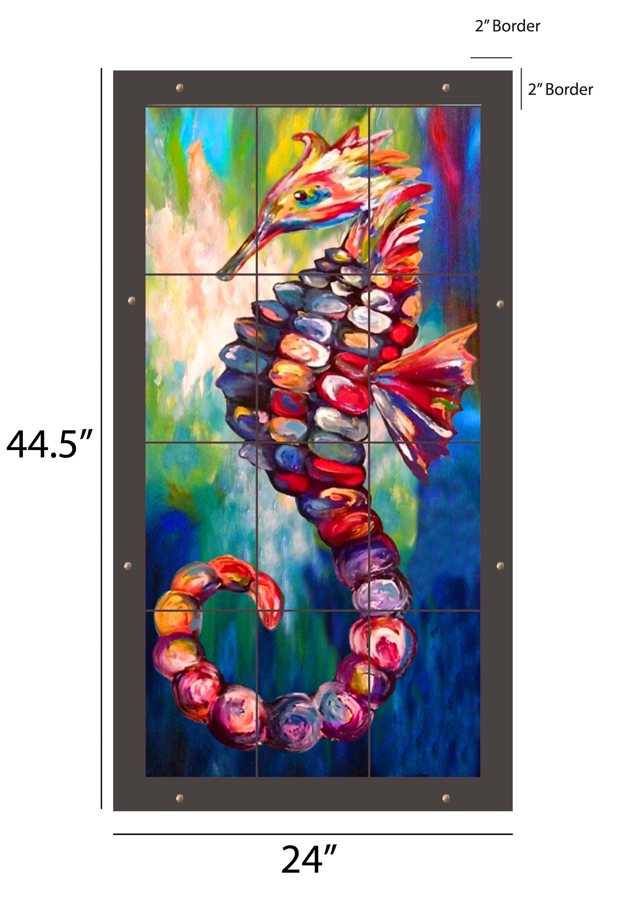 Dazzling DeMasters Outdoor Art - 24x44.5 inch
