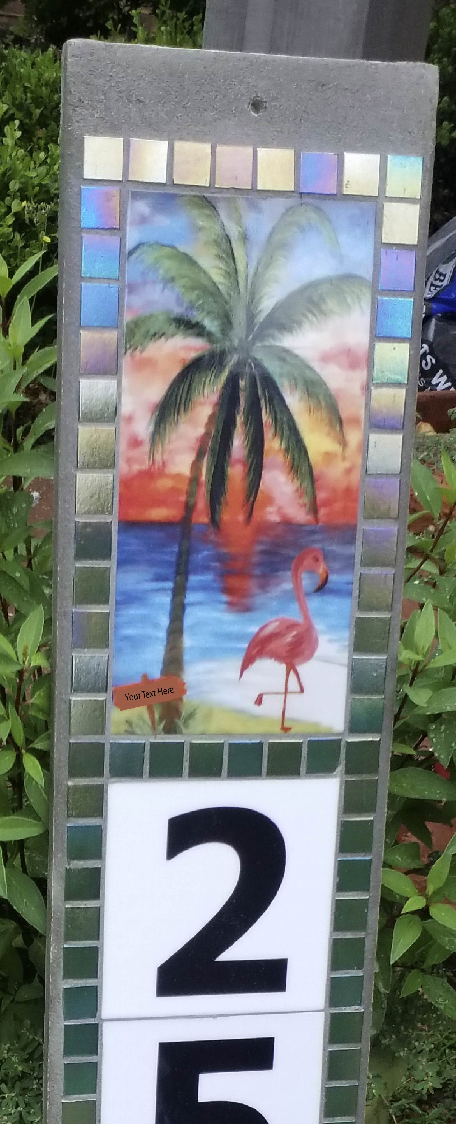 Pelican Stroll with Ivy Green Border Tiles