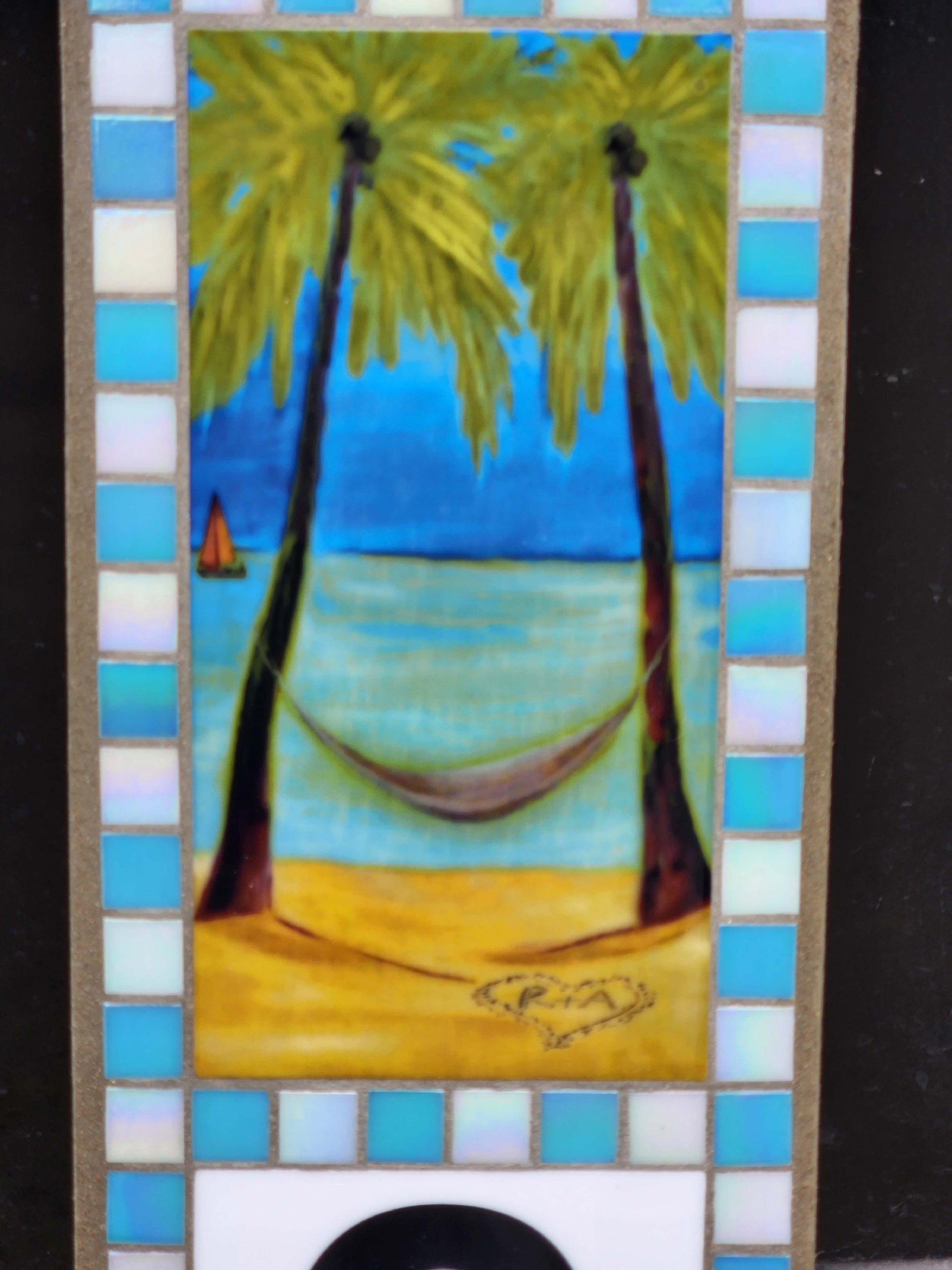 Hammock Dreams with House of Blues and Shell Wt. outer borders