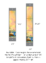 Blue Heron - 4x4 Post - Address Numbers