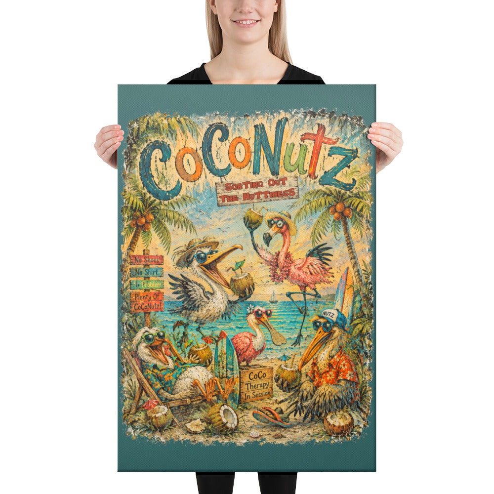 CoCoNutz Therapy Session Canvas, 24x36