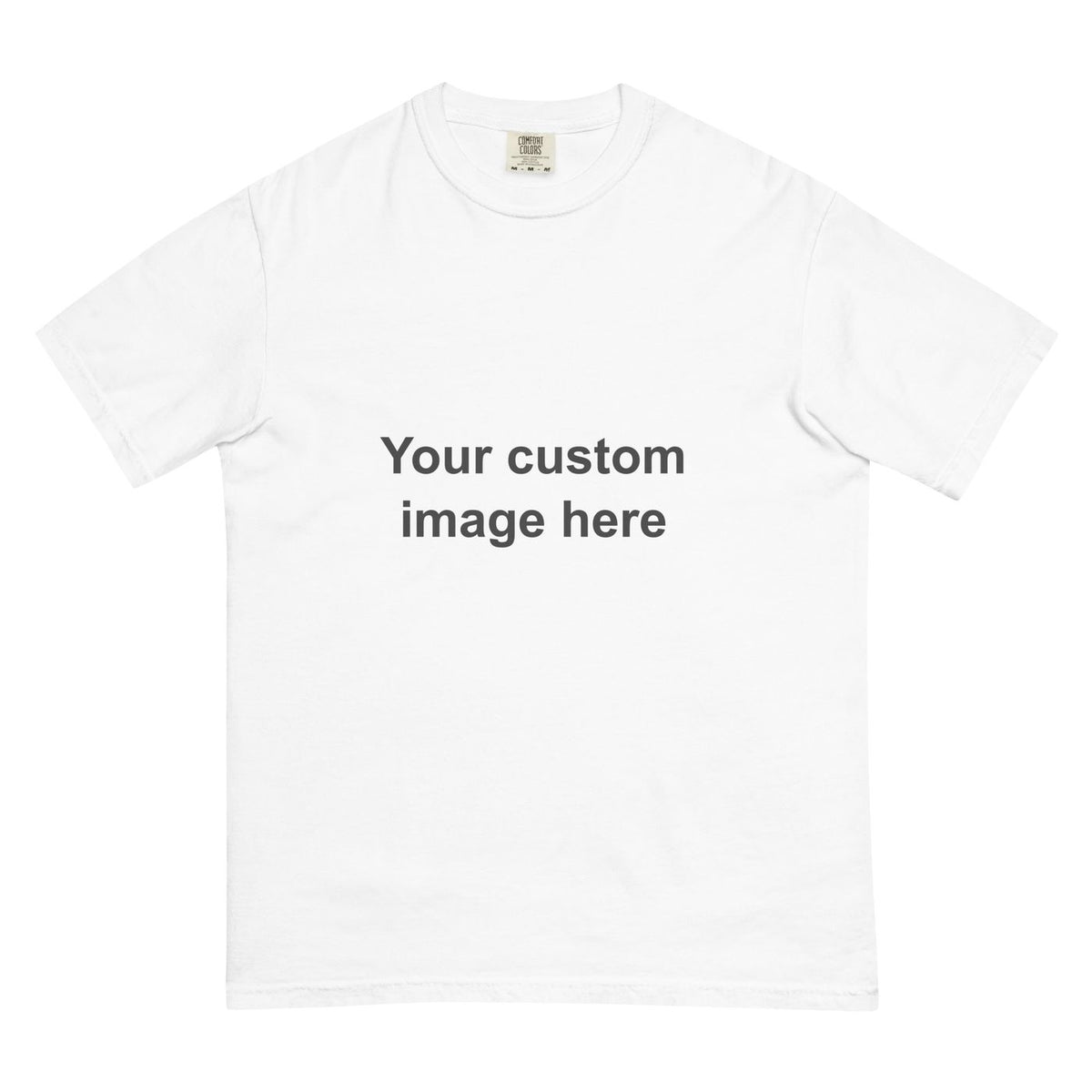 Blank white tee shirt, ready for your sign's artwork