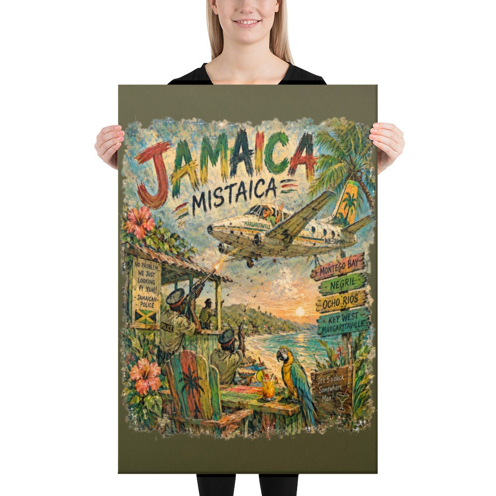 Jamaica Mistaica canvas, 24x36
