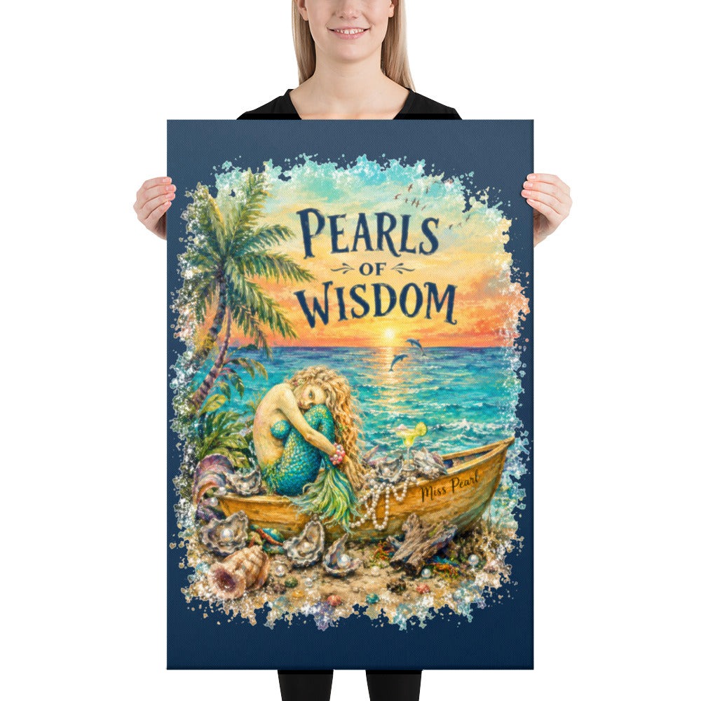 Pearls of Wisdom canvas, 24x36