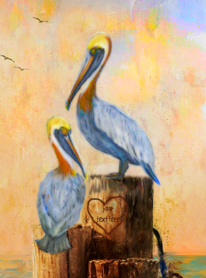 Pelican Love - 6.75" Top