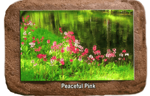 Pet Memorial - Peaceful Pink - The Glass Tattoo Sign Company