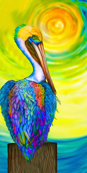 outdoor art - Stanley the Pelican