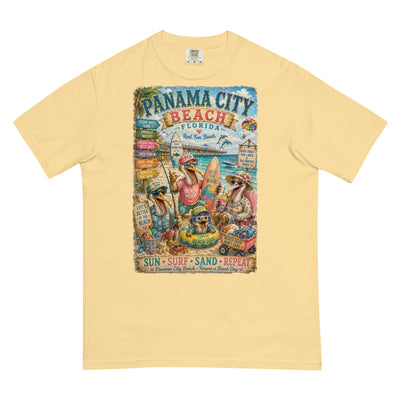 Panama City Beach Florida t-shirt – original artwork by The Glass Tattoo Company