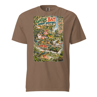 Gator Bait Airboat Adventures t-shirt – original artwork by The Glass Tattoo Company