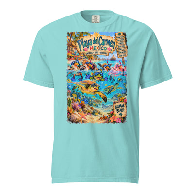 Playa del Carmen Mexico t-shirt – original artwork by The Glass Tattoo Company