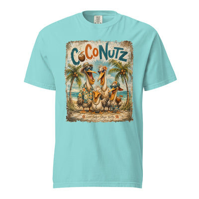 CoCoNutz Livin' Salty Stayin' Nutty t-shirt – original artwork by The Glass Tattoo Company