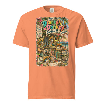The Drunken Donkey Cantina t-shirt – original artwork by The Glass Tattoo Company