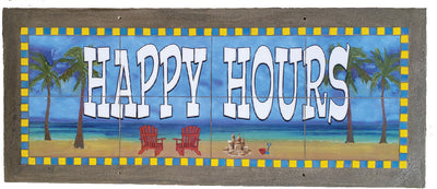Happy Hours - The Glass Tattoo Sign Company