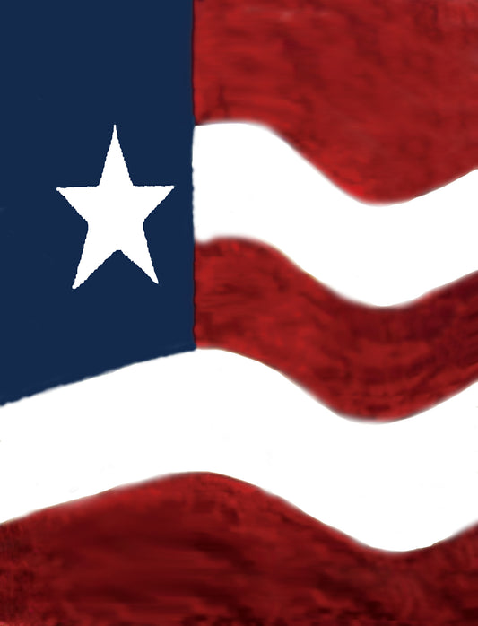 Texas Proud - 6.75 Top - The Glass Tattoo Sign Company