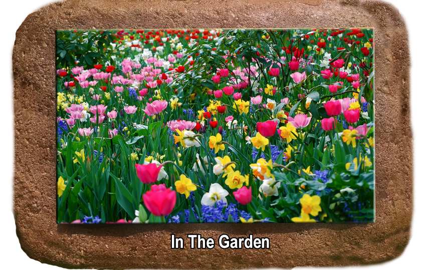 Pet Memorial - In The Garden - The Glass Tattoo Sign Company