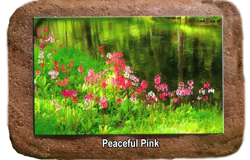 Pet Memorial - Peaceful Pink - The Glass Tattoo Sign Company